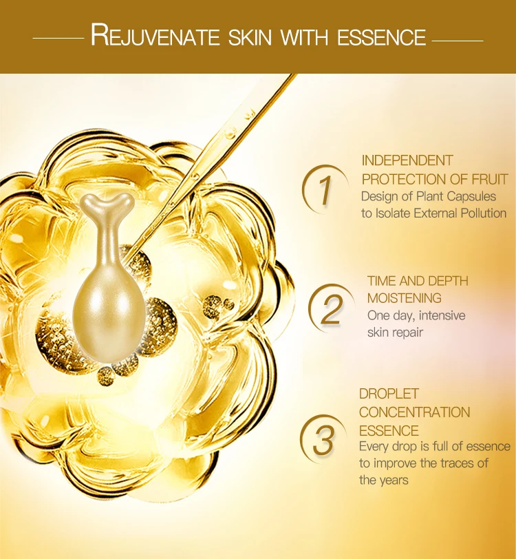 OEM HOUMAI moisturizing Anti Aging Anti-Wrinkle Dark Circles Remover Shrink pores face serum skin care
