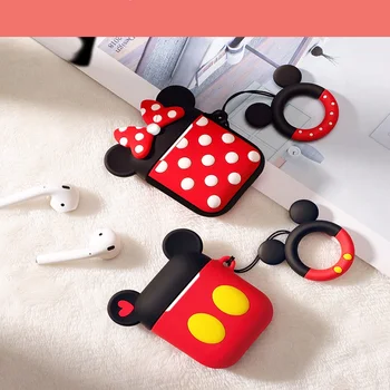 

Cartoon Wireless Bluetooth Case for Apple AirPods 2 Case Silicone Charging Headphones Cases for Airpods ProProtective Cover
