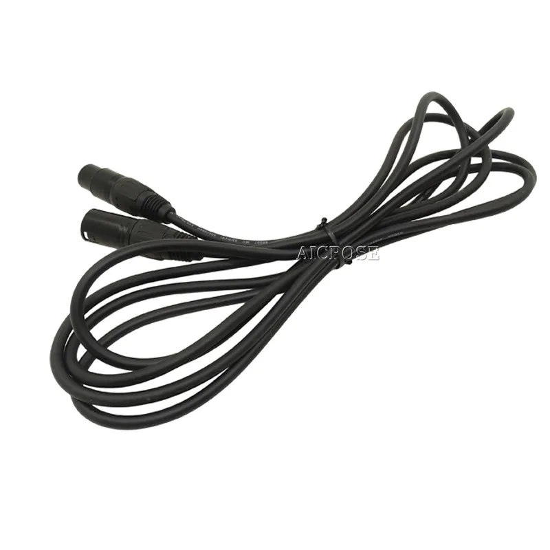 DMX Cable Stage Light Console Connection 1M/2M/3M/4M/5M/10M/15M/20M Signal Line 3-PIN Signal Connection Stage Lighting Equipment dmx cable