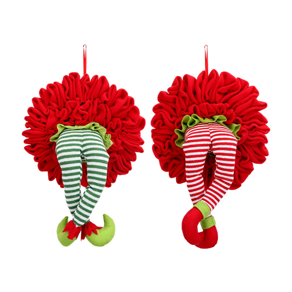 52cm Santa Claus Elf Leg Pendant Grinch Plush Feet And Shoes Christmas Party Decor Christmas Tree Christmas Daily Necessities Plush Wall Stuff Aliexpress