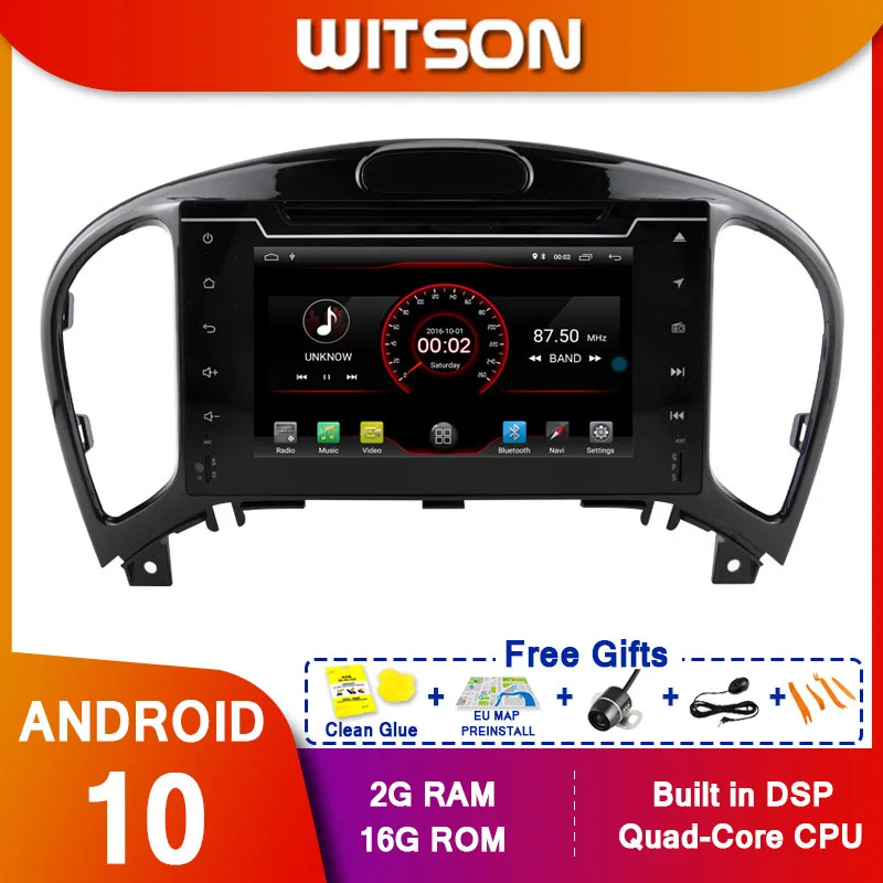 Автомобильный Dvd навигатор WITSON Android 9 1 GPS для NISSAN JUKE 2012 2017 мультимедиа