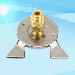 1pc Long Tank Mini Adapter Camping Gas Tank Connector Outdoor Burner Converter Gas Camping Stove Adapter for Stove (Golden