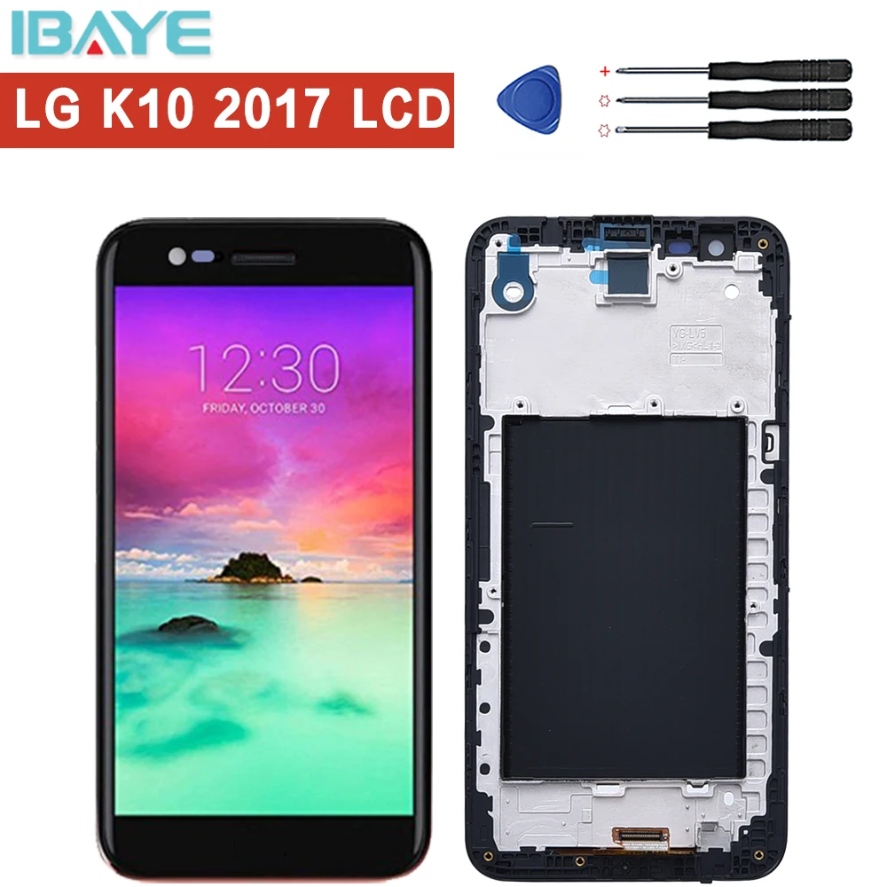 5 3 ''ЖК-для LG K10 2017 ЖК-сенсорный экран дигитайзер для Замена дисплея K20 Plus X400 M250