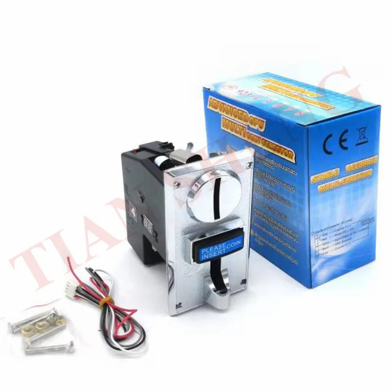 Vendita Calda Ch-924 Multi Gettoniera Gettoniera Distributore Automatico Di Macchine Arcade Parte Gettoniera Token Accettatore