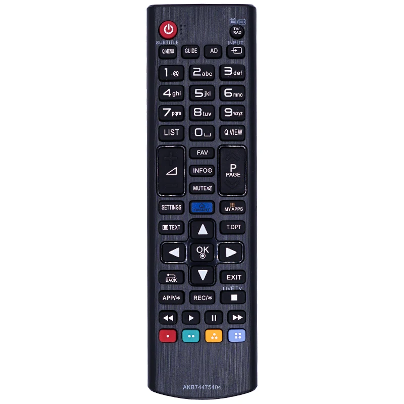 Пульт дистанционного управления Управление для LG AKB74475404 50LB582 32LF592U 26LN460R 42LN577S 29LN460R 55LB582 49LF590V 49UF6407 49UF640V ЖК-дисплей светодиодный ТВ