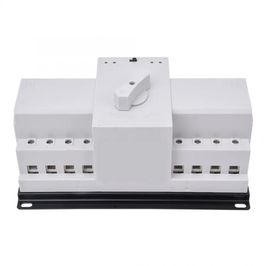 

4P 63A ATS Dual Power Supply Automatic Transfer Switch 400V Electrical Selector Switch for High-rise Buildings