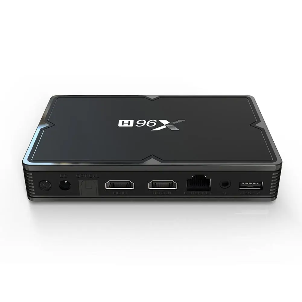 ТВ-бокс X96H Android 9,0 система Двойной HDMI Поддержка приставка HD сетевой плеер # CO