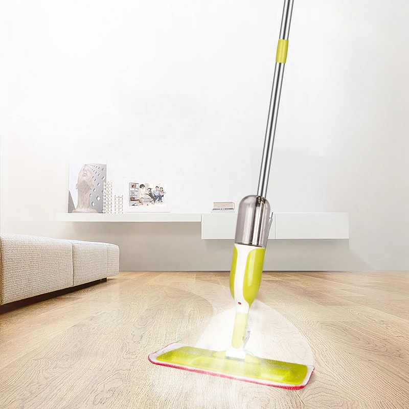 

Congis Spray Mop Floor House Cleaning Tools Mop For Wash tile Flat Floor Cleaner Mop With Replacement Microfiber Pads
