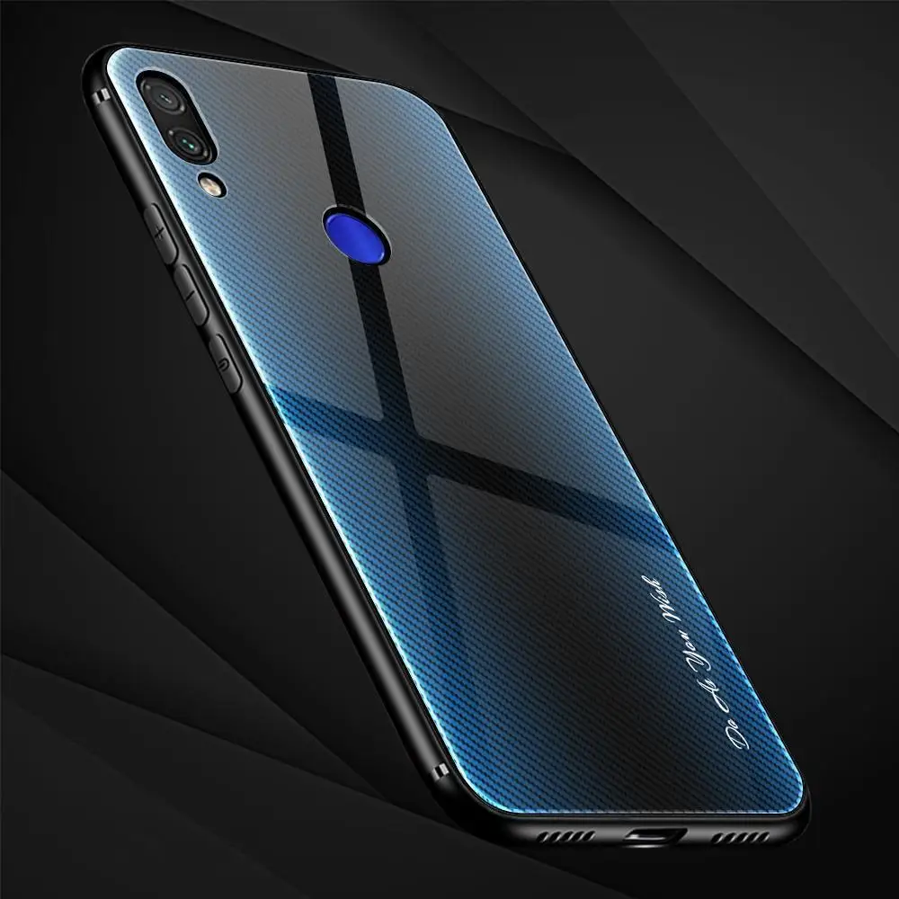 Чехол из закаленного стекла для ASUS Zenfone Max Pro M1 ZB601KL ZB602KL M2 ZB631KL ZB633KL текстура градиентный чехол Чехол Capas Coque Funda