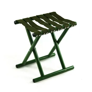 

Army Green rivet tube Mazar folding chair fishing stool iron Mazar outdoor supplies fishing stool