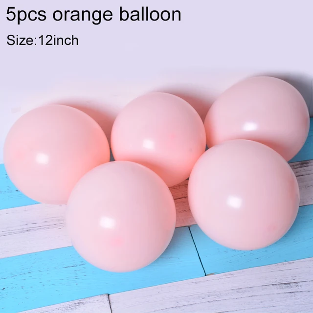 Ice Cream Summer Party Decoration Honeycomb Hanging Decor Boy Birthday Baby Shower Tropical Hawaiian Ice Cream Banner Supplies balloon orange