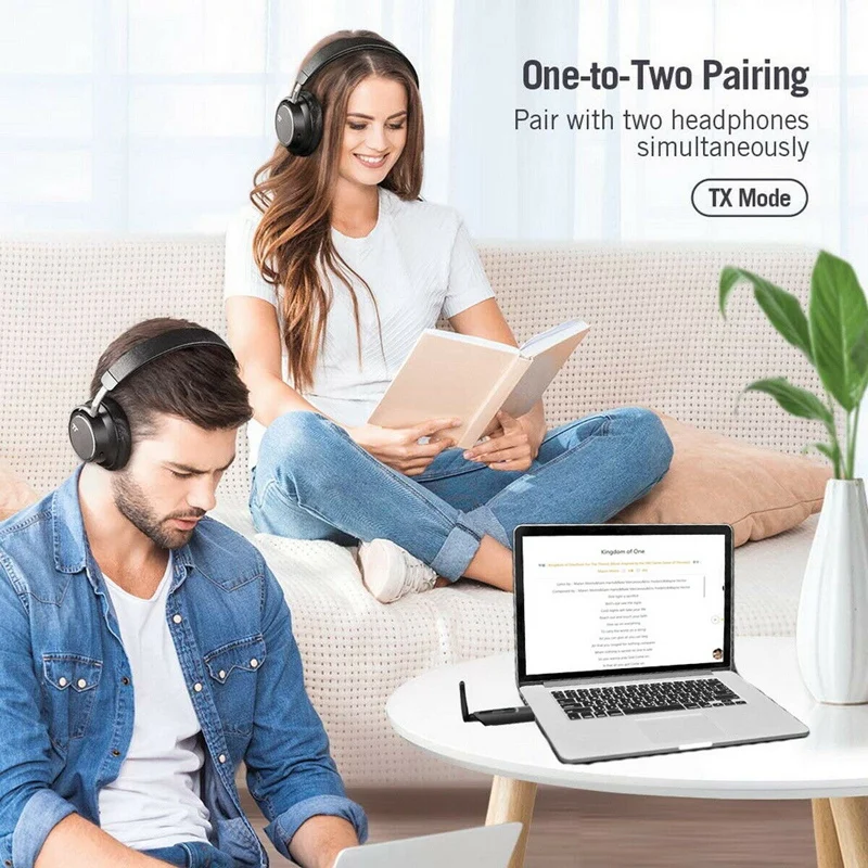 Bluetooth 5,0 USB аудио передатчик APTX LL 3,5 мм AUX RCA беспроводной адаптер для PS4 PC tv