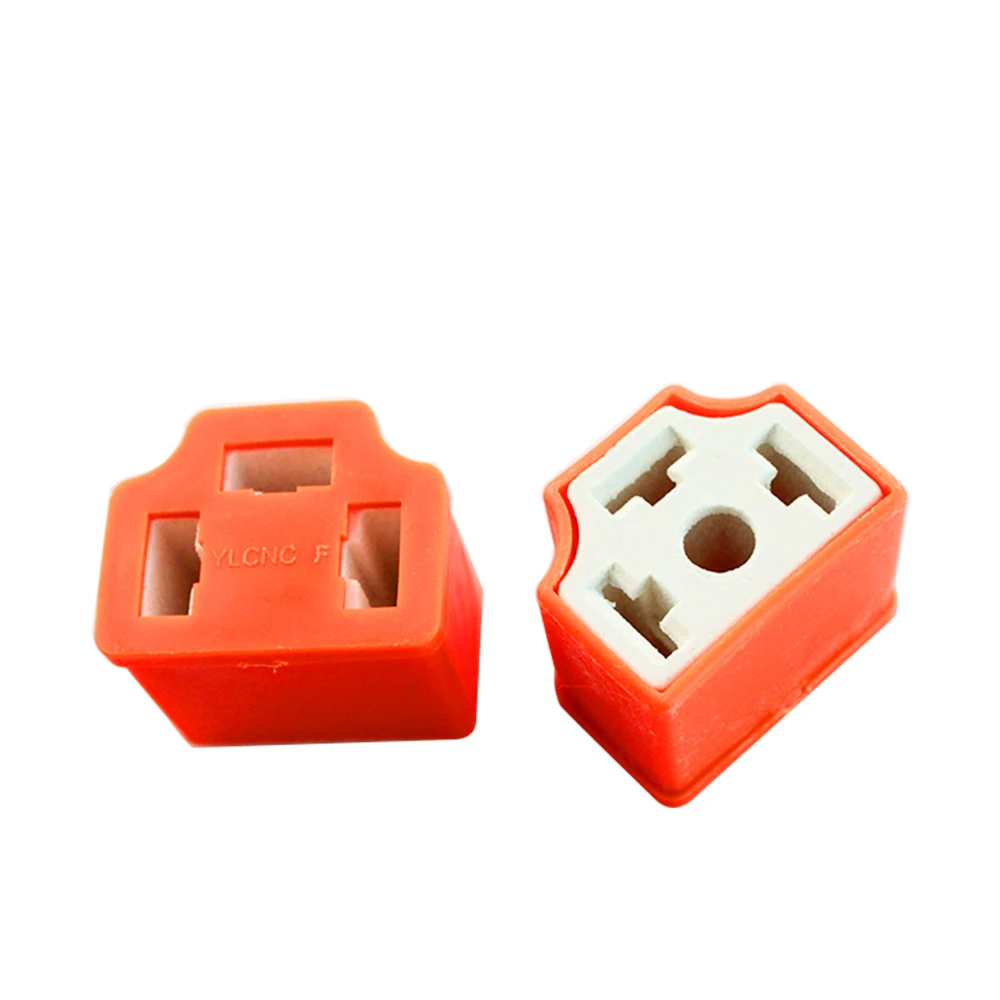 5pcs H4 9003 HB2 HID Connector Female Ceramic Plug Adapter Car Xenon Light Halogen Headlamp Socket w/Terminals Pins #1645*5