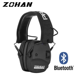 ZOHAN – casque électronique Bluetooth 5.0, protège oreilles, Protection auditive pour la chasse, réduction du bruit, tactique professionnelle 
