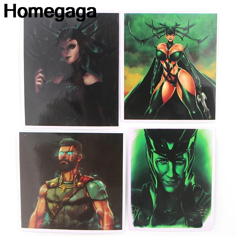 Homegaga 37 шт. Thor Kids Toy стикер пакет для DIY Скрапбукинг альбом автомобильный багаж ноутбук телефон наклейки на ноутбуки водонепроницаемый D2298