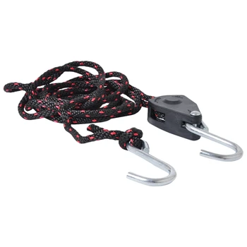 

New Ratchet Kayak Canoe Bow Stern Tie Down Strap Heavy Duty Rope Hanger