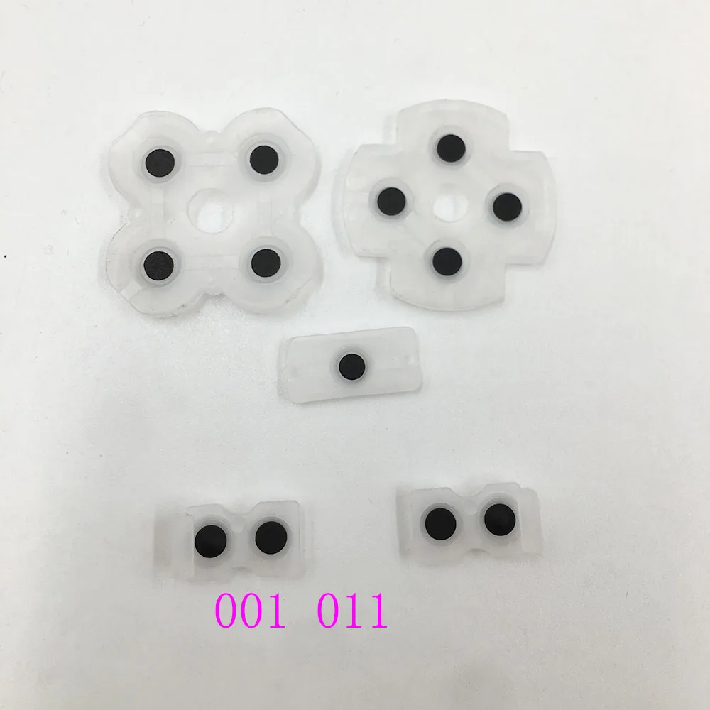 9Pcs/set Controller Replacement D-Pad Conductive Rubber For PS4 Controller   WH2 