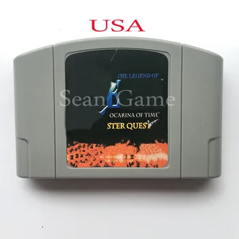 

High USA NTSC Quality Customer Cartridge The Legend of Ocarina OF Time Card for 64 Bit Video Game Console