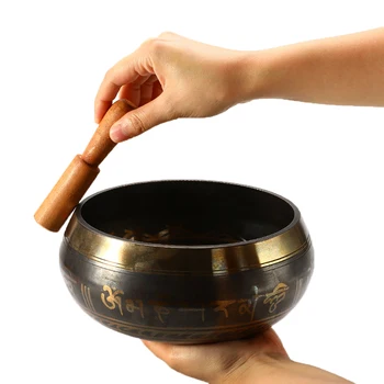

Copper Hammered Singing Bowl Buddhism Tibetan Chakra Buddhist Yoga Meditation