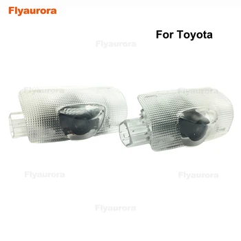 

2PCS Led Car Door light Welcome Light Replacement Car Projector Logo Door Light For Toyota Camry corolla Reize crown Prado Prius