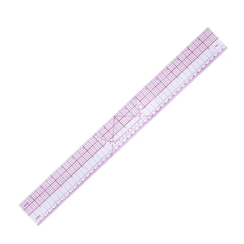 MIUSIE French Curve Rulers Multi-function Ruler Fashion Design Rulers for Fabric Cutting Sewing Measure Template Metric Ruler 