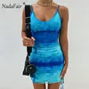 Blue Strap Dress