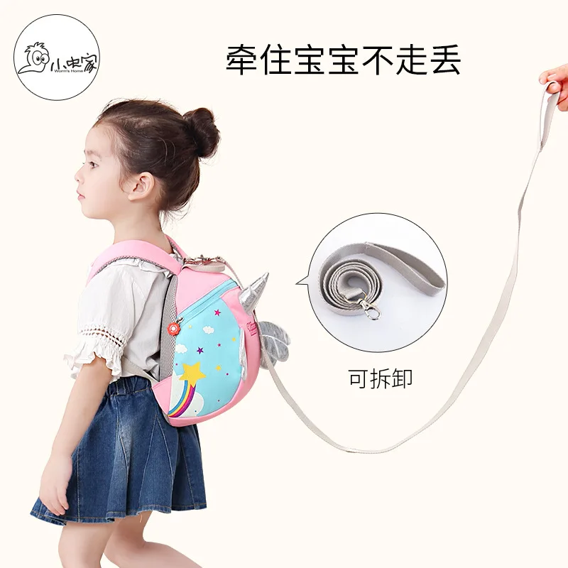 

Infants Baby Kindergarten Women's 1-5 a Year of Age Backpack CHILDREN'S School Bags Boy Unisex Anti-Have Backpack 3