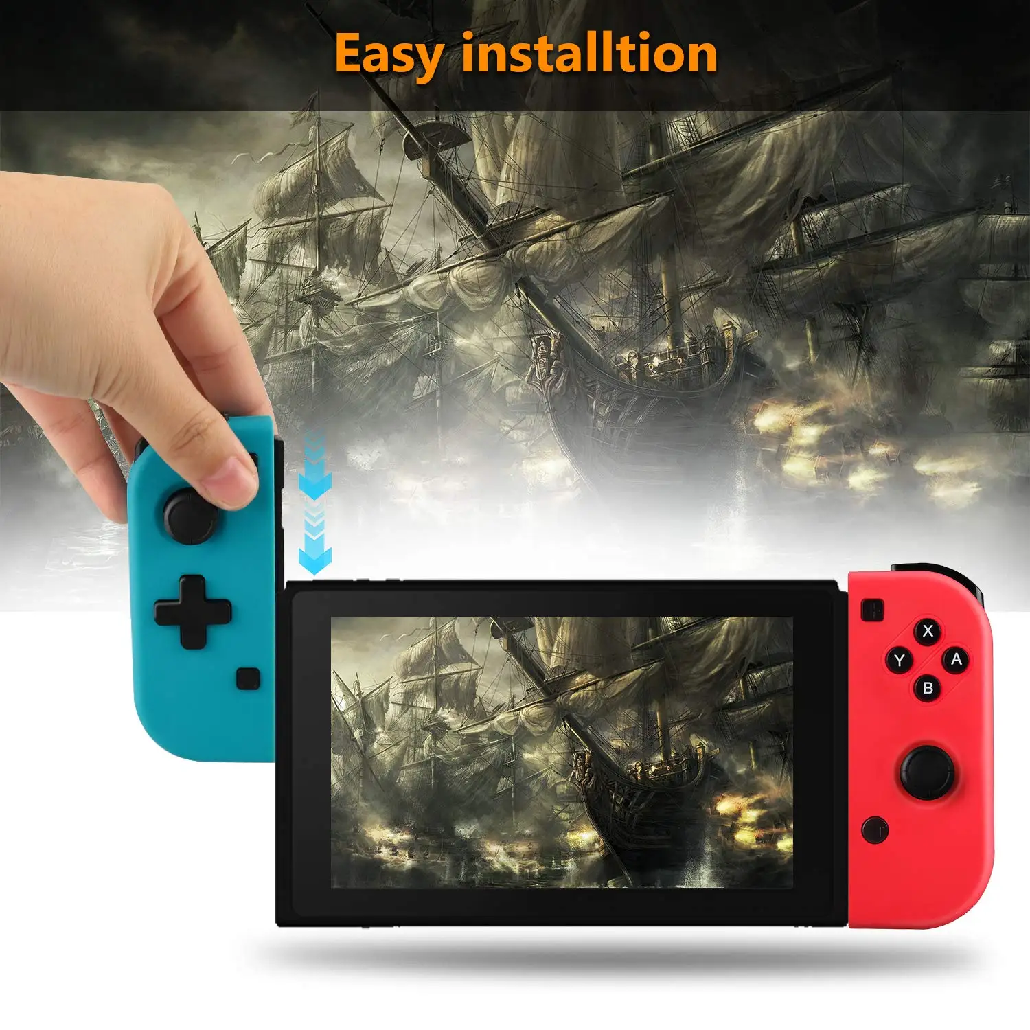 Беспроводной Bluetooth Pro Switch Joy Pad контроллеры L/R совместимы с консолью nintendo Switch как ДЖОЙСТИК джойстика Joy Con-2
