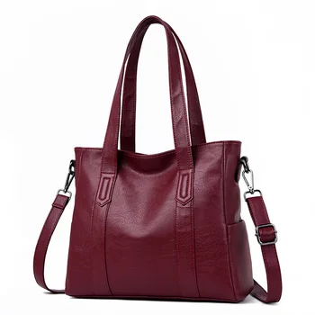 

Luxury Brand Women Handbags Large Capacity Tote Bag Designer soft Leather Ladies Hand Bags Casual Crossbody Bags for Women 2020