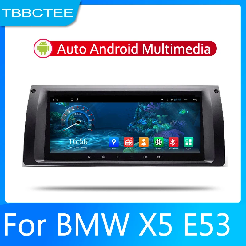 Автомобильная система Android 1080P IPS ЖК экран для BMW X5 E53 1999 ~ 2006 автомобильный