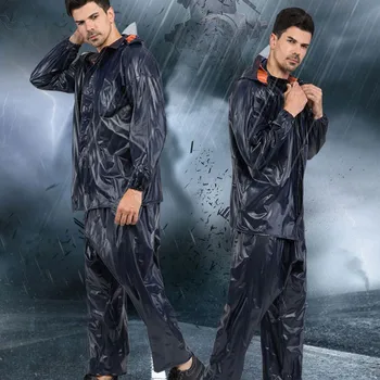 

Portable Outdoor Raincoat Protective Unisex Split Solid Raincoat AdultSaliva Cover Prevent Splashing Fashion Women men