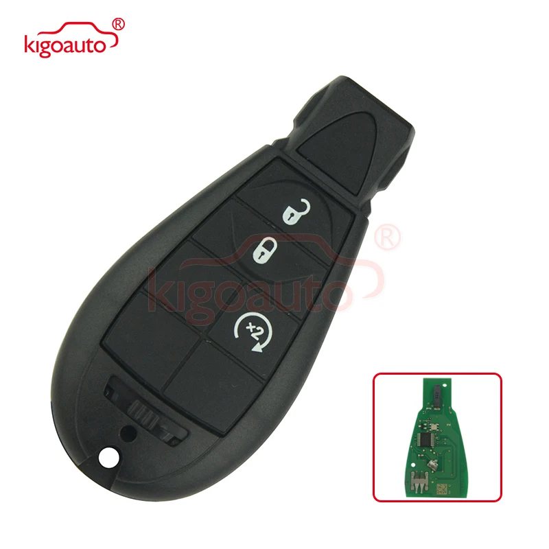 Kigoauto 68066859AD для Chrysler Jeep Dodge дистанционный ключ 434 МГц умный ключ без ключа Fobik КЛЮЧ европейская модель ключа автомобиля - Цвет: Белый