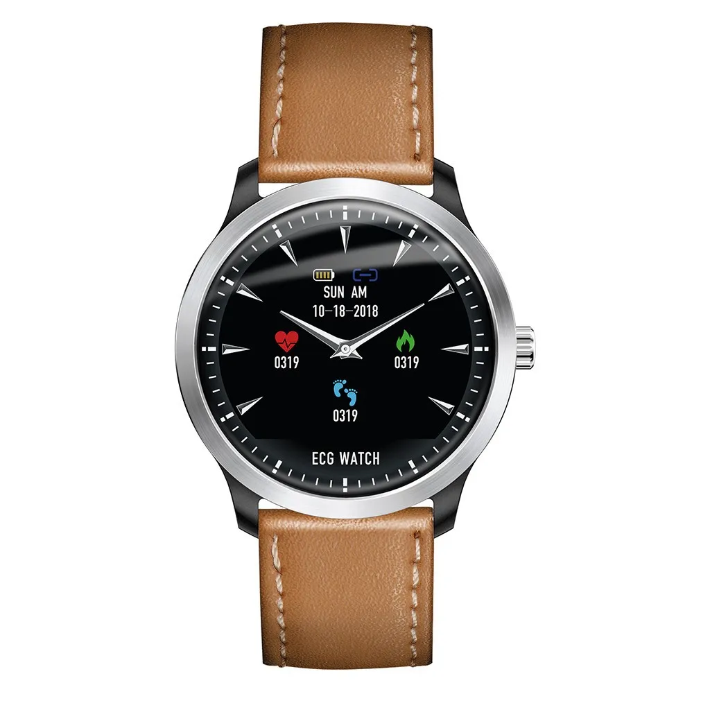 N58 ЭКГ smart watch с электрокардиограф ЭКГ, holter ЭКГ пульсометр монитор кровяного давления умные часы для пожилых людей