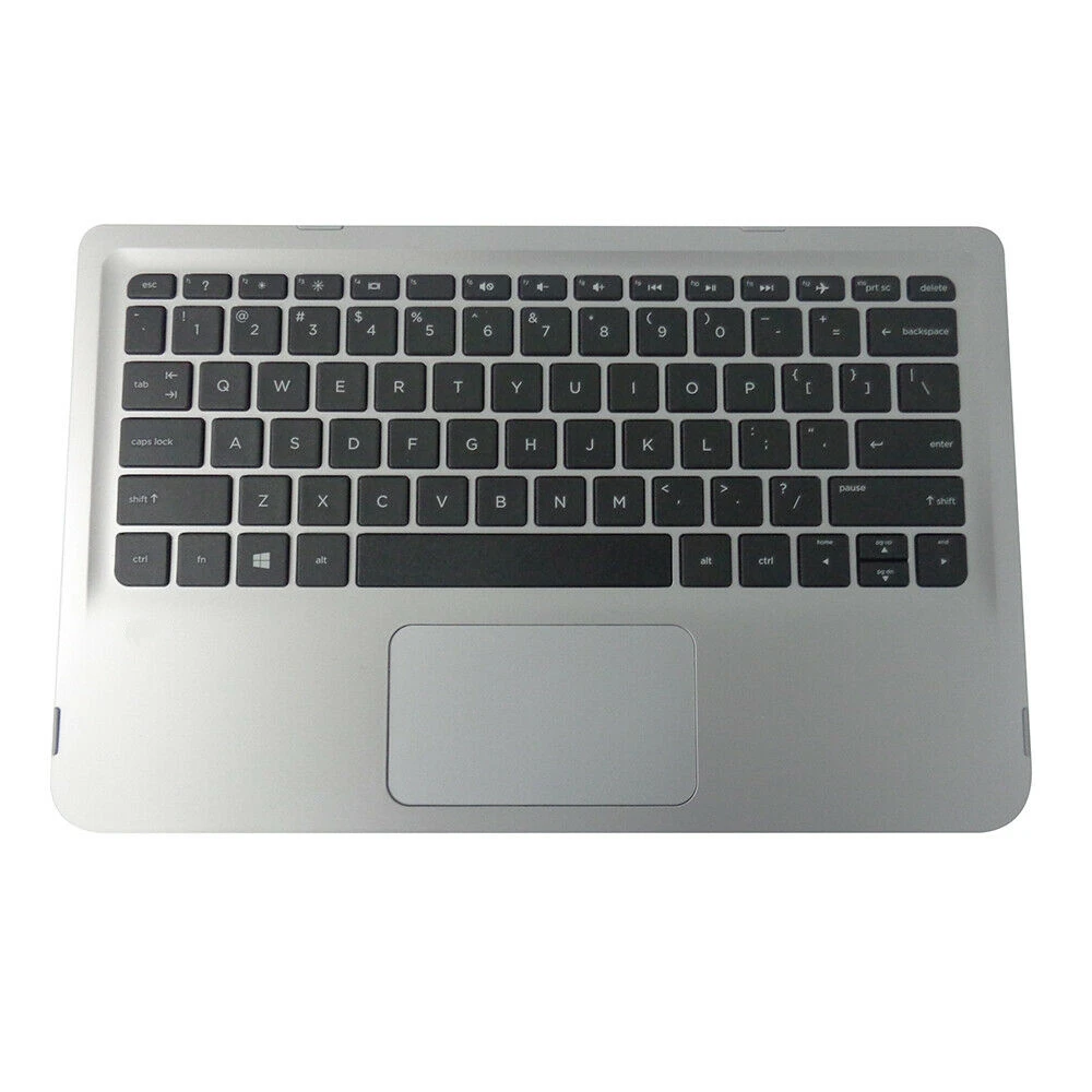 

NEW FOR HP X360 310 G2 Silver Palmrest W/ Keyboard & Touchpad 824136-001