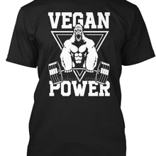 Vegan power Workout Muscle Gorilla популярная футболка без лямок Мужская хлопчатобумажная футболка брендовые футболки новые летние топы sbz1009
