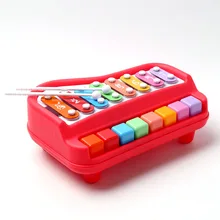 Joy большой ксилофон 8 звук стук фортепиано-игра маленький пианино дети ребенок Музыкальный инструмент игрушка образовательная