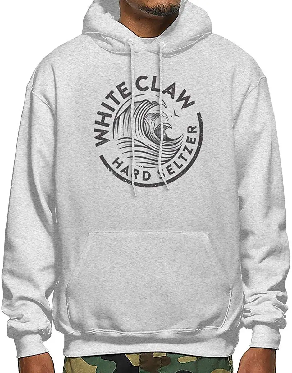 TSDFC White Claw - Hard Seltzer Mens Hoodies Leisure Sports Black |