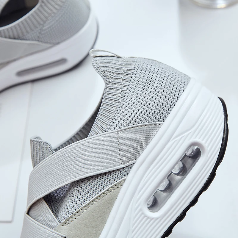 Platform Sneakers Casual Shoes Women Tenis Feminino Women Wedges Shoes Footwear Basket Femme Toning trainers Fitness shoe Summer