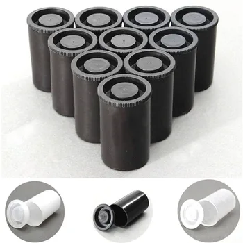 

20PCS Plastic Empty Fishing Bait Jar Pot Film Canister Camera Reel Container Storage Case Can Box for Accessories Art Beads Pill