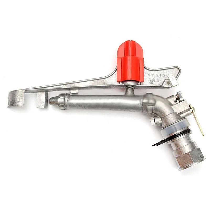 

360 Agree Adjustable Impact Sprinkler Rain Spray Field Garden Sprinkler Water Irrigation Zinc Alloy Water System Cleaning Tools