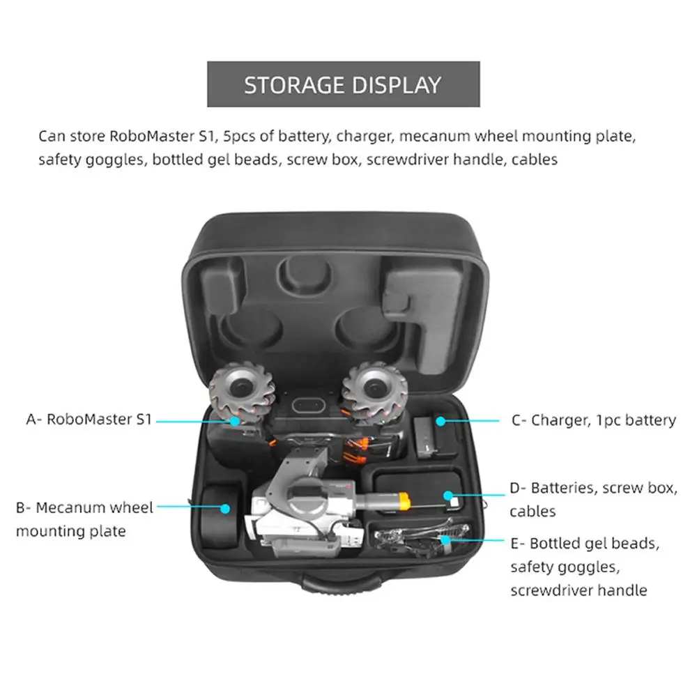 DJI RoboMaster S1 специальные сумки для хранения сумка на плечо чемодан спортивный пульт дистанционного управления автомобильные аксессуары