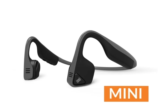 Костная проводимость беспроводные Bluetooth наушники с микрофоном для спорта Aftershokz AS600 Trekz titanium