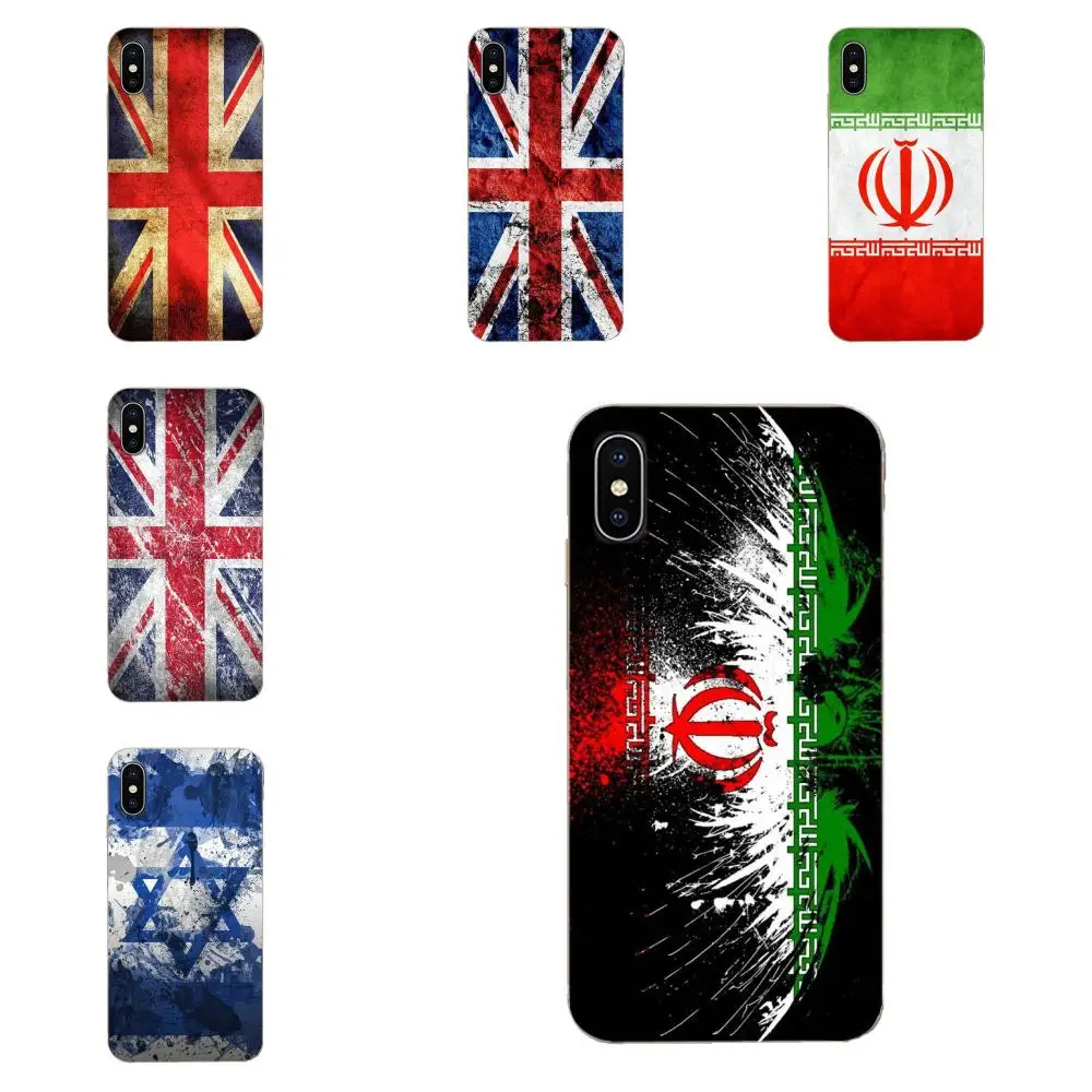 Чехол из ТПУ с национальным флагом Ираном англичаном для Xiao mi 3 4 4C 4i 5 5S 5X6 6X8 SE Pro Lite