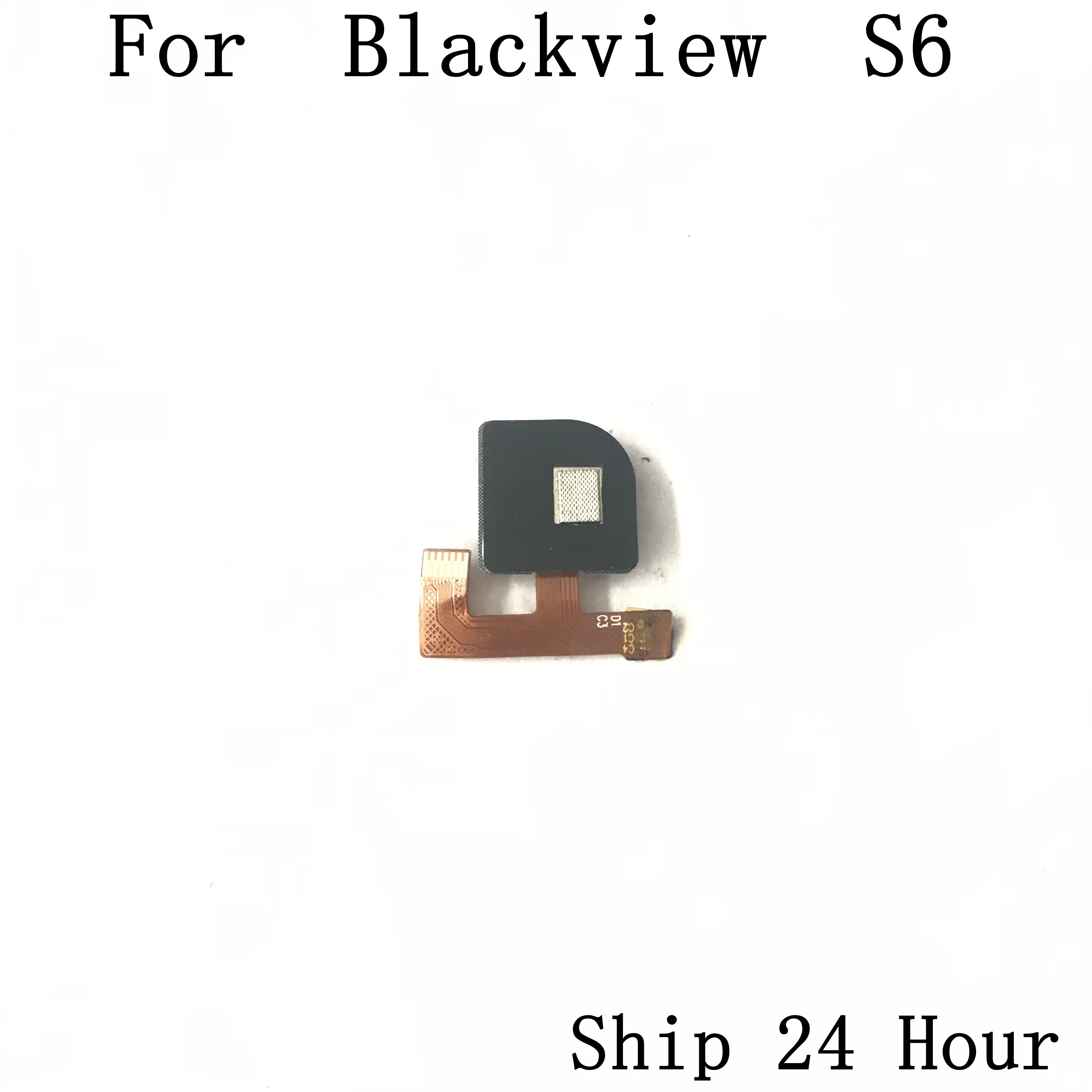 Blackview S6 используется кнопка датчика отпечатков пальцев с гибким кабелем FPC для Blackview S6 ремонт починка Замена части
