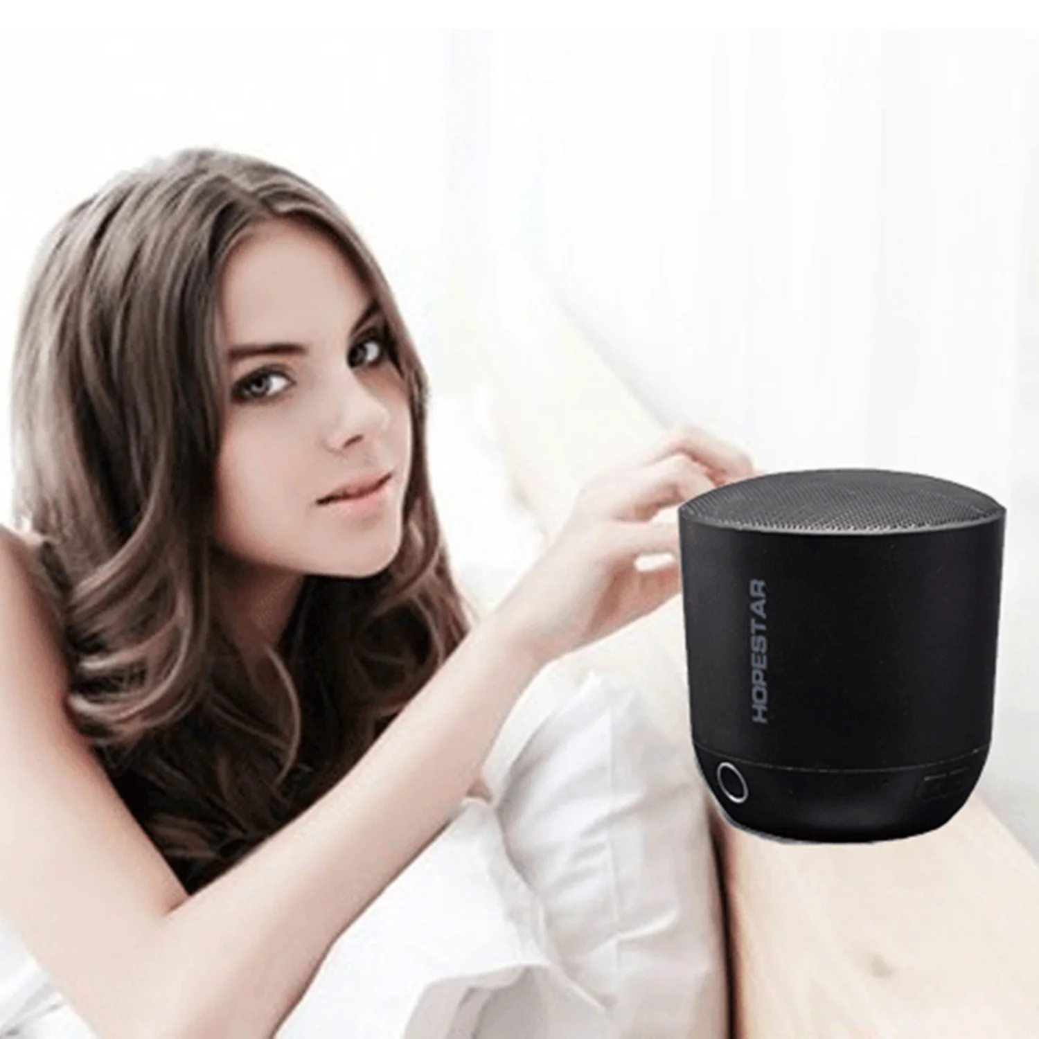 Горячая 3C-HOPESTAR H9 Мини Bluetooth динамик Портативный беспроводной бас стерео MP3-плеер Поддержка Usb Tf Aux Fm громкой связи для телефона Com