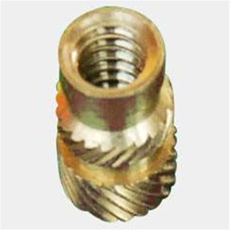

MSIB-M1/M1.2 Micro Insert For Plastic Knurled Brass Nut Thru-Threaded Knukles Nuts Insertos Knurling Copper Inserti Tuerca Ecrou