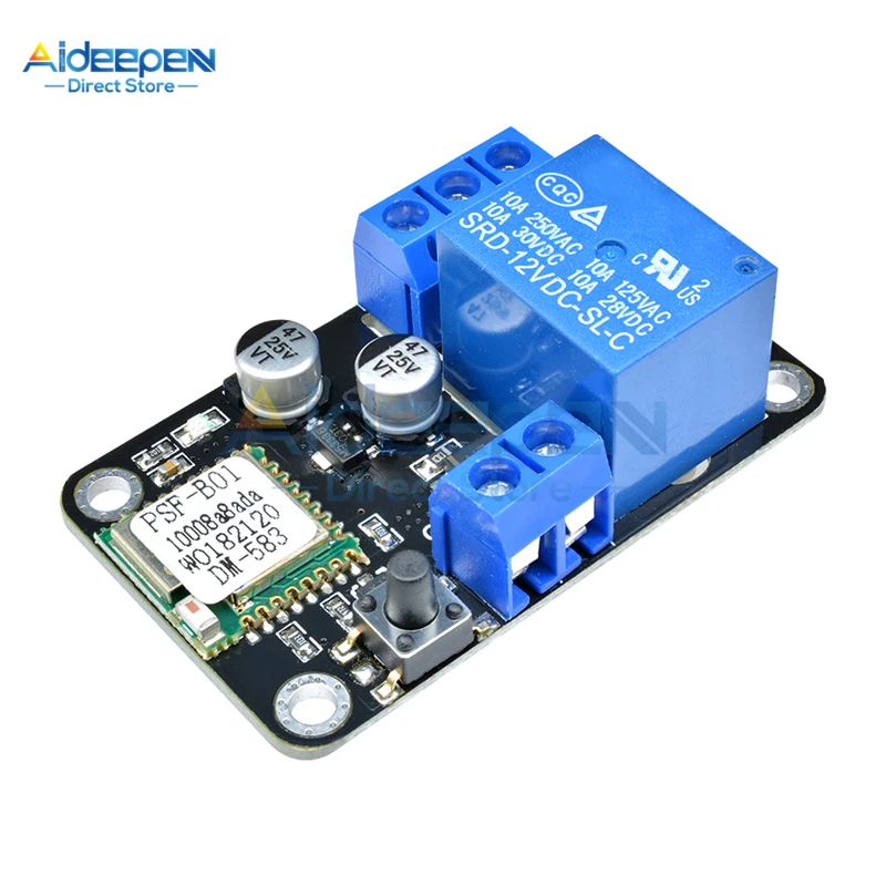 Беспроводное реле времени с Wi Fi 12 В постоянного тока ESP8285|Выключатели| |