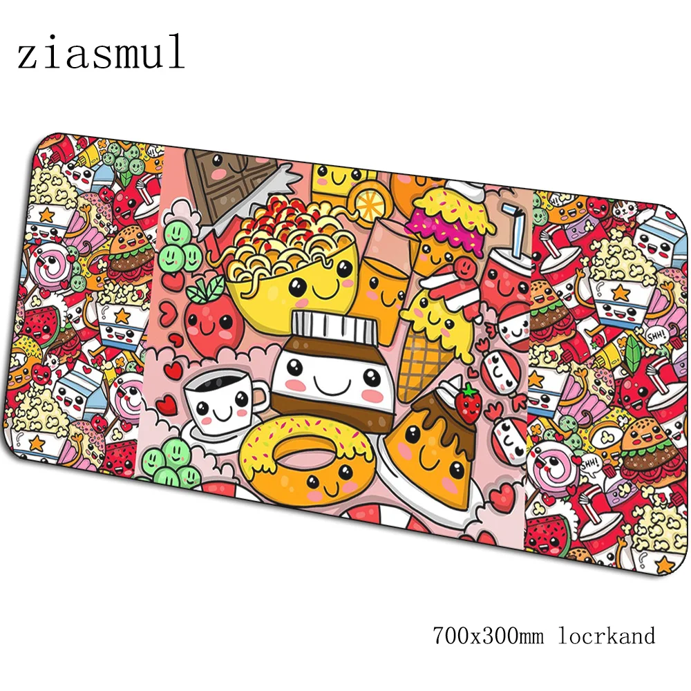 Kawaii коврик для мыши геймер Инди Поп 70x30 см игровой коврик для мыши pc notbook Настольный коврик милый коврик для мыши игры мультфильм геймер коврики геймпад - Цвет: pattern 7