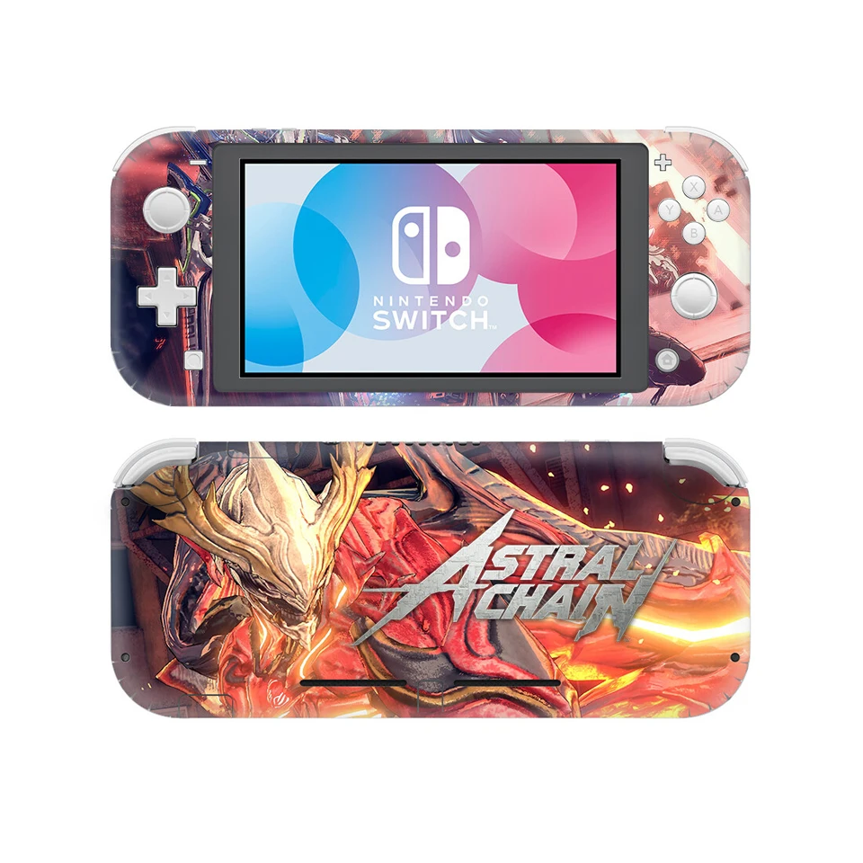 Astral Chain Виниловая наклейка для nintendo Switch Lite NSL защитная пленка наклейка чехол