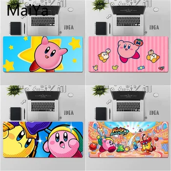 

Maiya Top Quality Cute Kirby gamer play mats Mousepad Free Shipping Large Mouse Pad Keyboards Mat